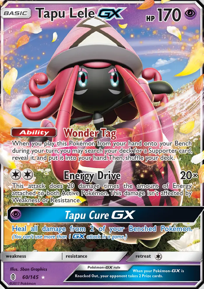 Card image of Tapu Lele GX
