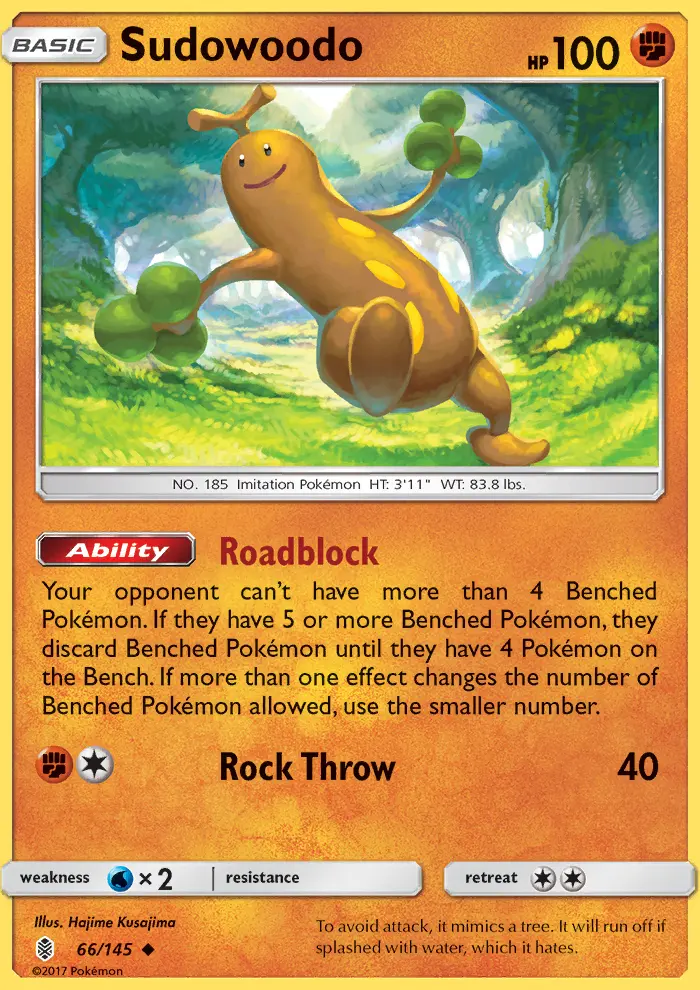 Card image of Sudowoodo