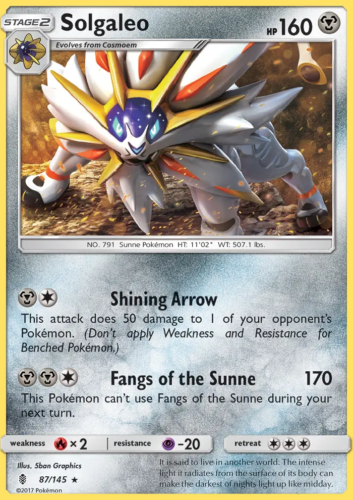 Card image of Solgaleo