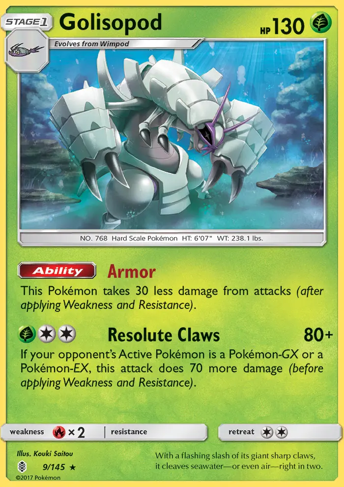 Card image of Golisopod
