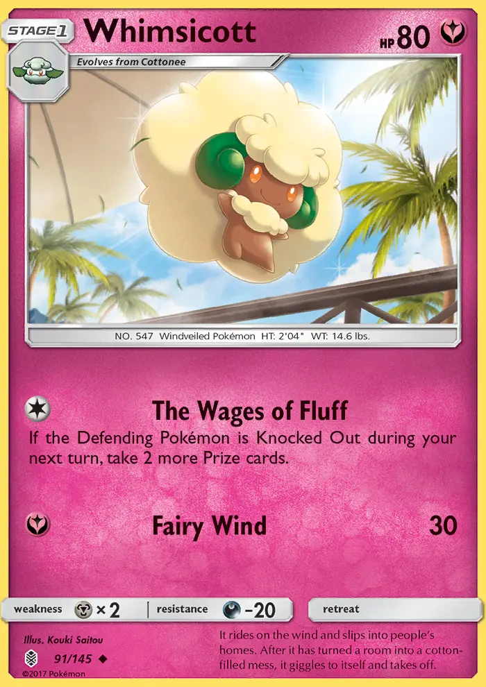 Card image of Whimsicott