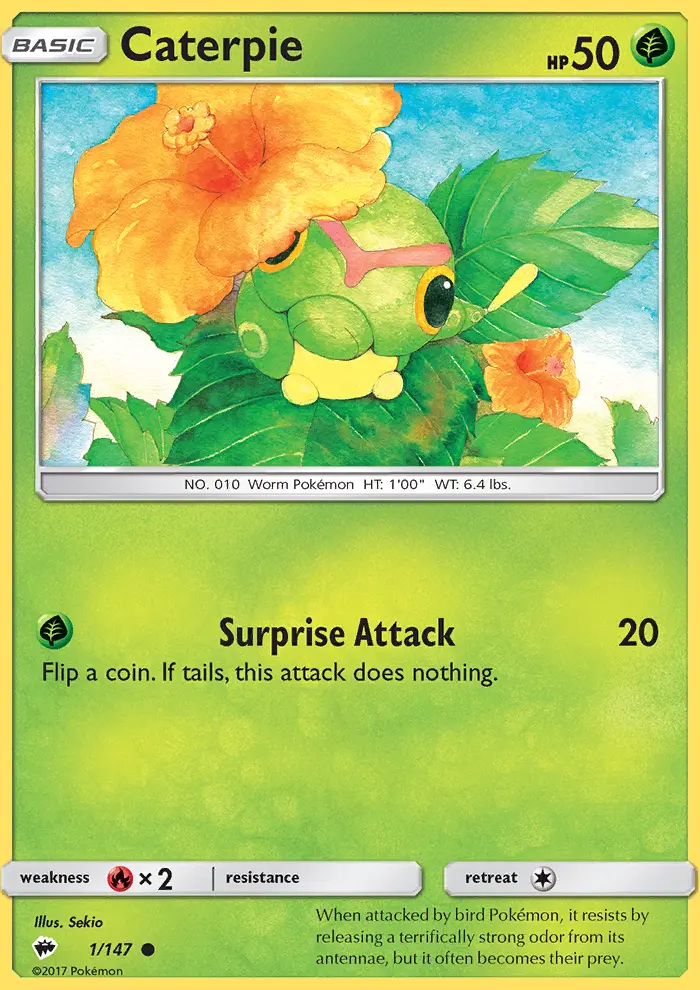 Card image of Caterpie