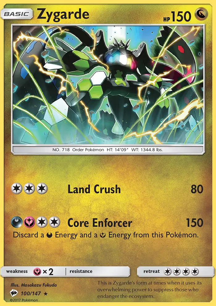 Card image of Zygarde
