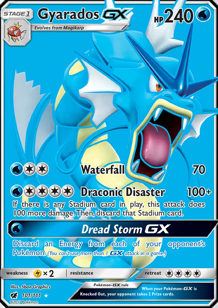Card image of Gyarados GX