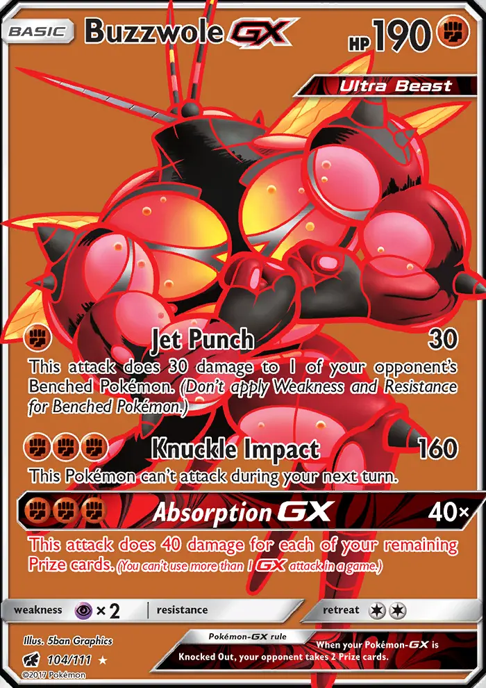 Card image of Buzzwole GX