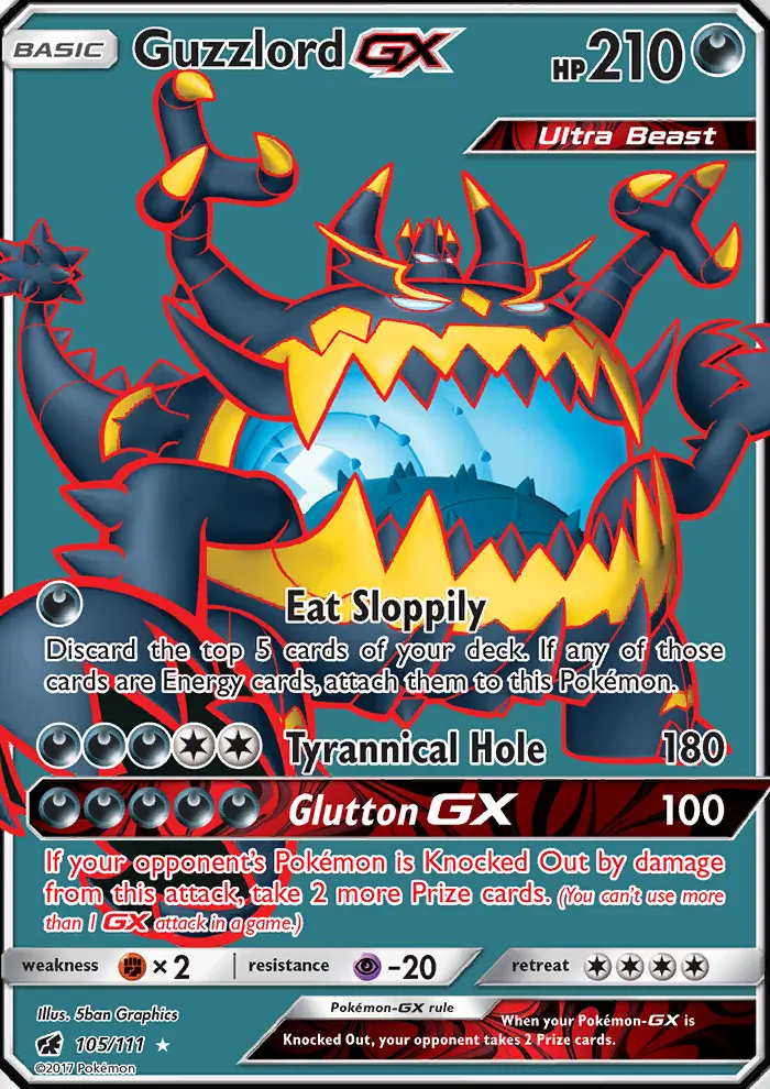 Card image of Guzzlord GX