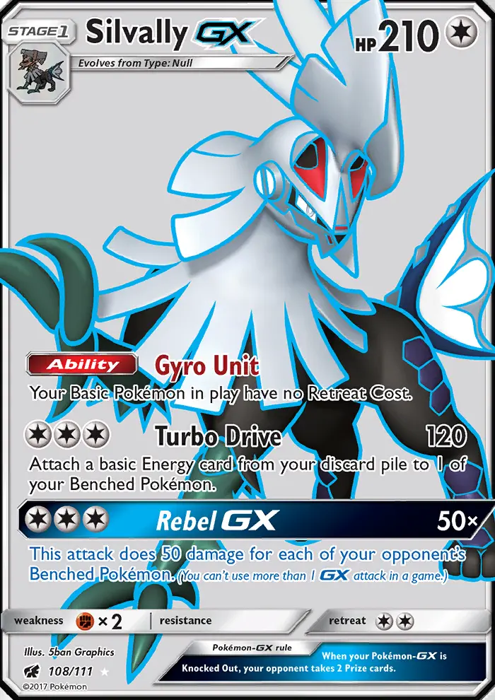 Card image of Silvally GX