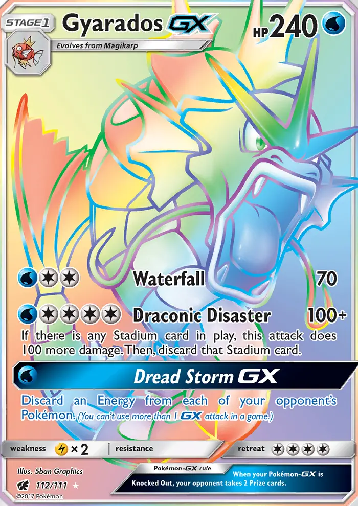 Card image of Gyarados GX