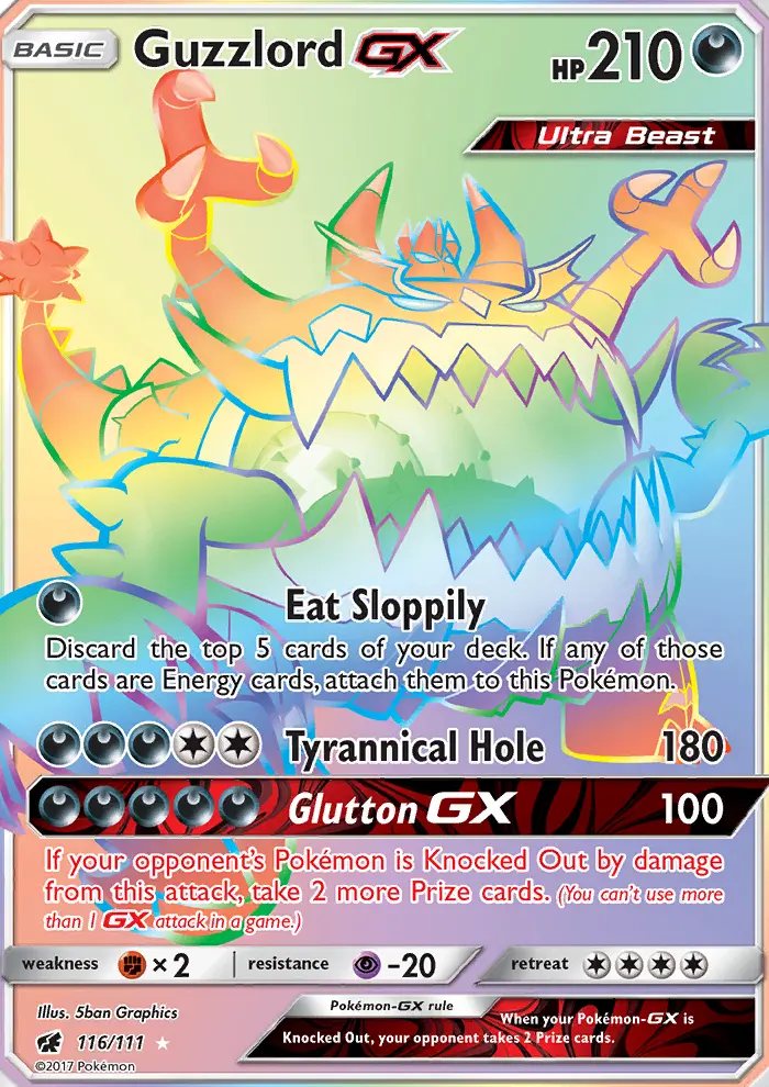 Card image of Guzzlord GX
