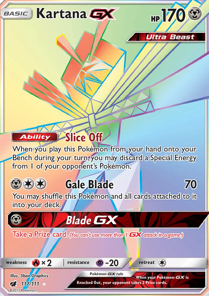 Card image of Kartana GX