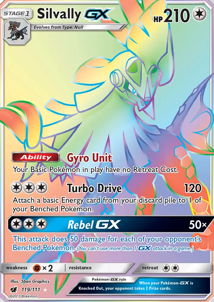 Card image of Silvally GX