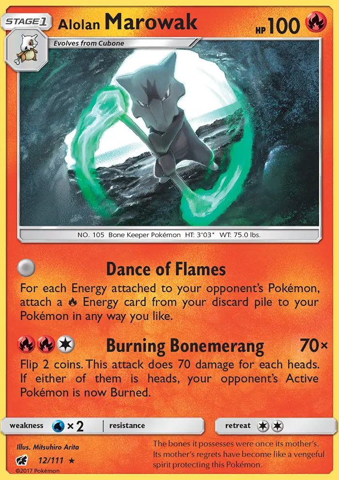 Card image of Alolan Marowak