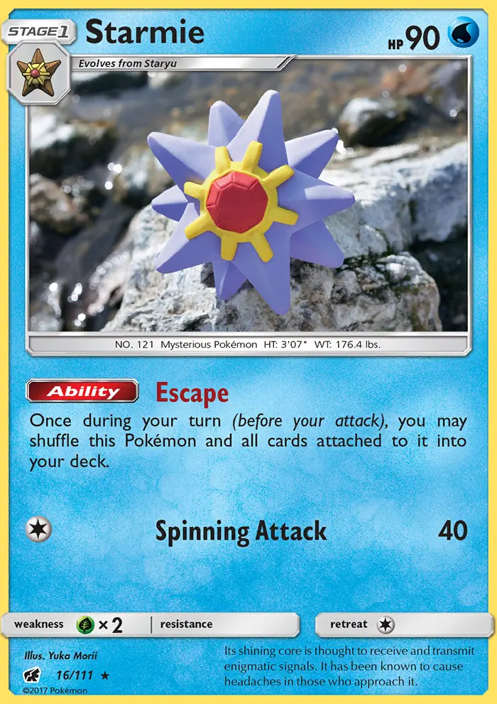 Card image of Starmie