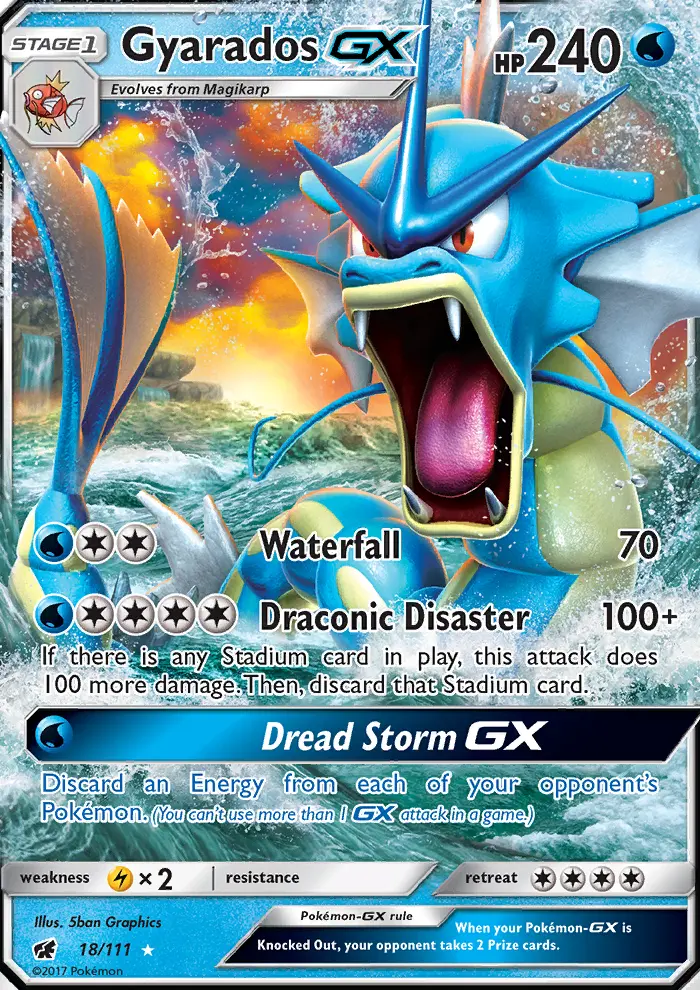 Card image of Gyarados GX