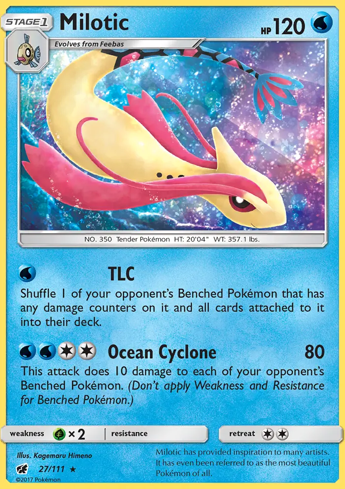 Card image of Milotic
