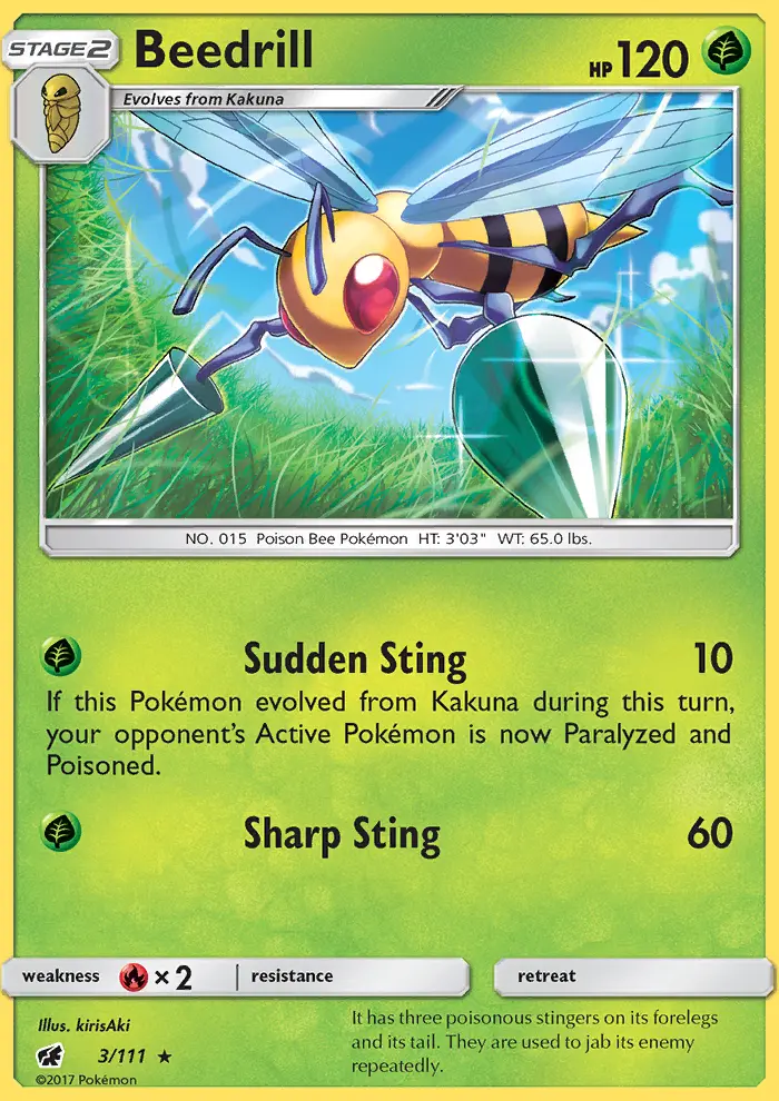 Card image of Beedrill