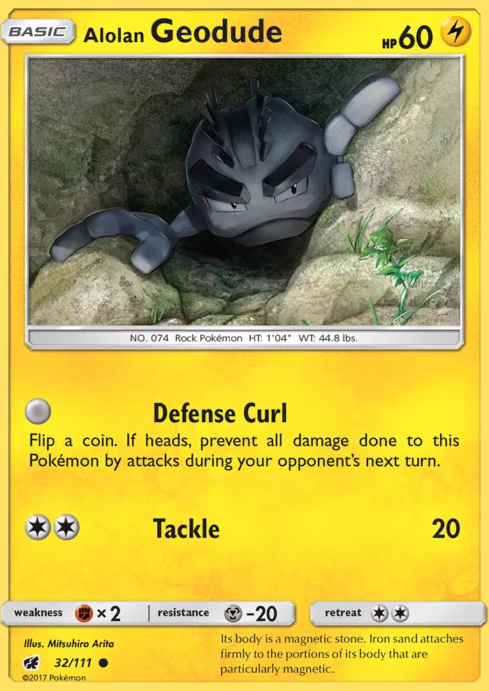 Card image of Alolan Geodude