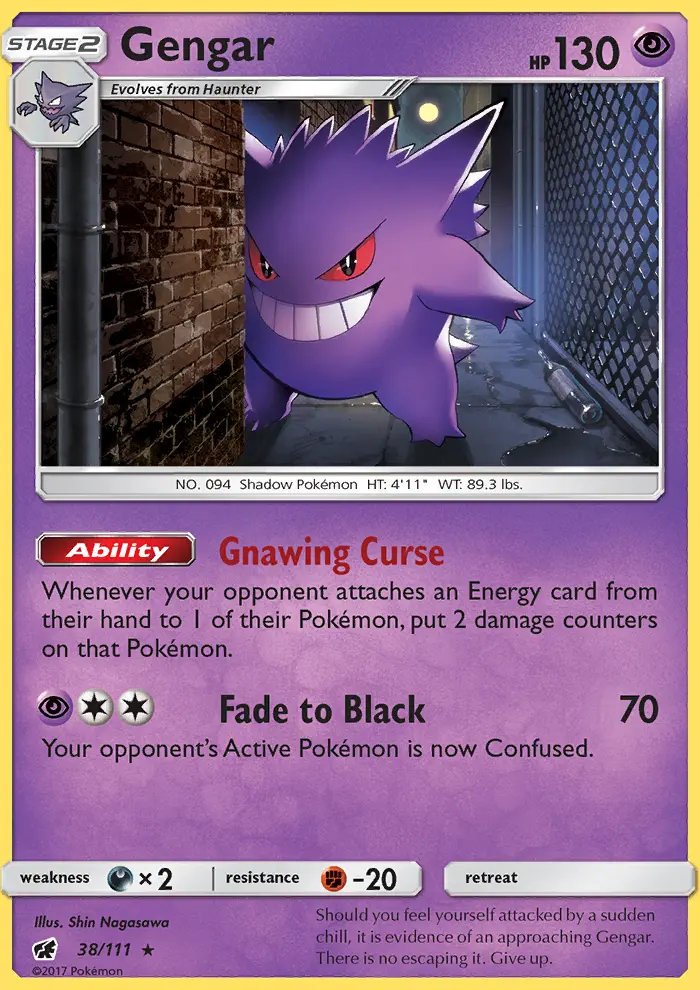 Card image of Gengar