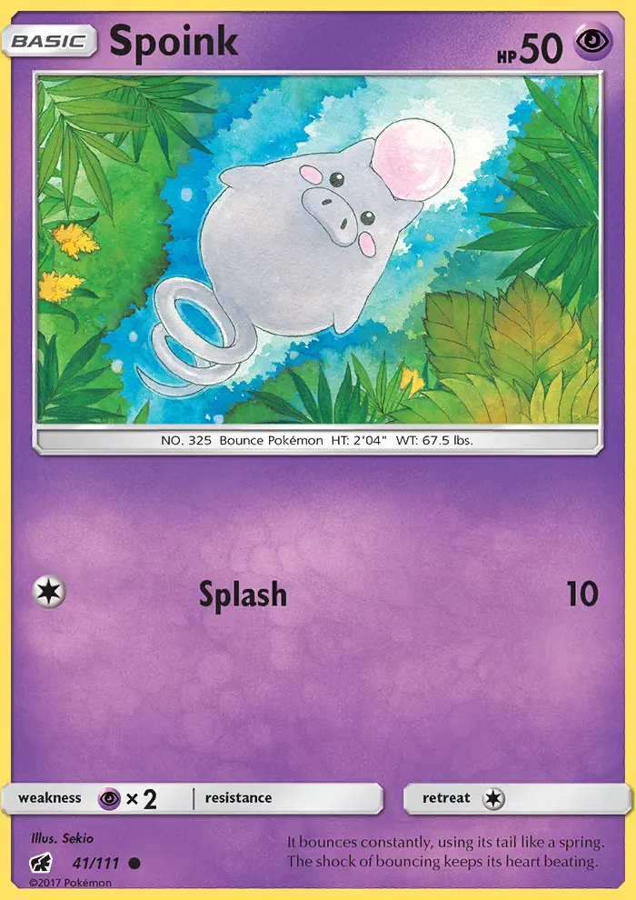 Card image of Spoink