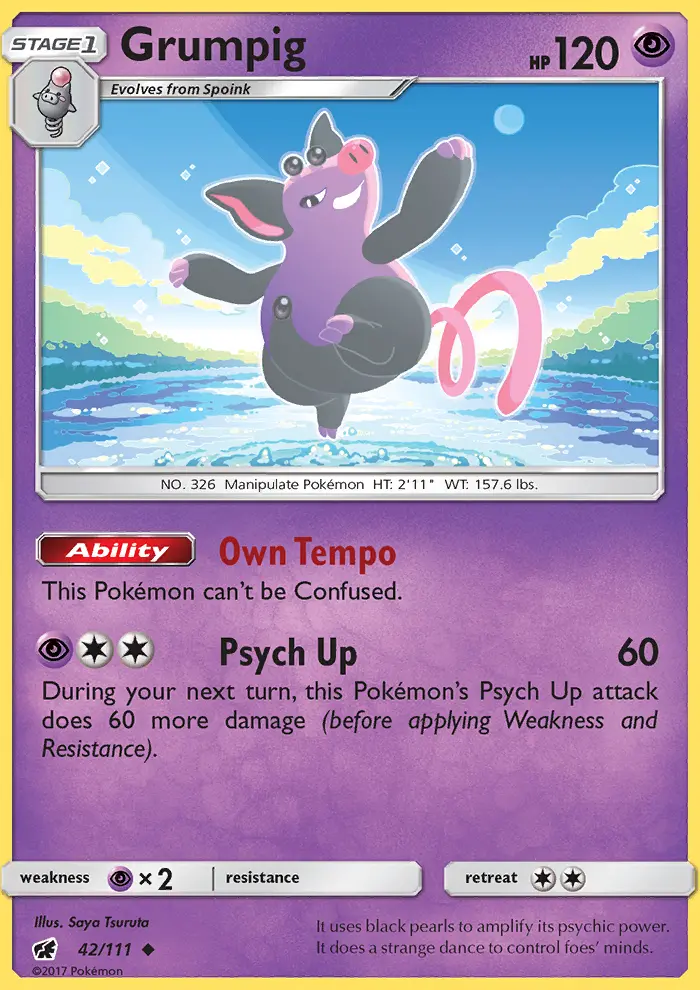 Card image of Grumpig