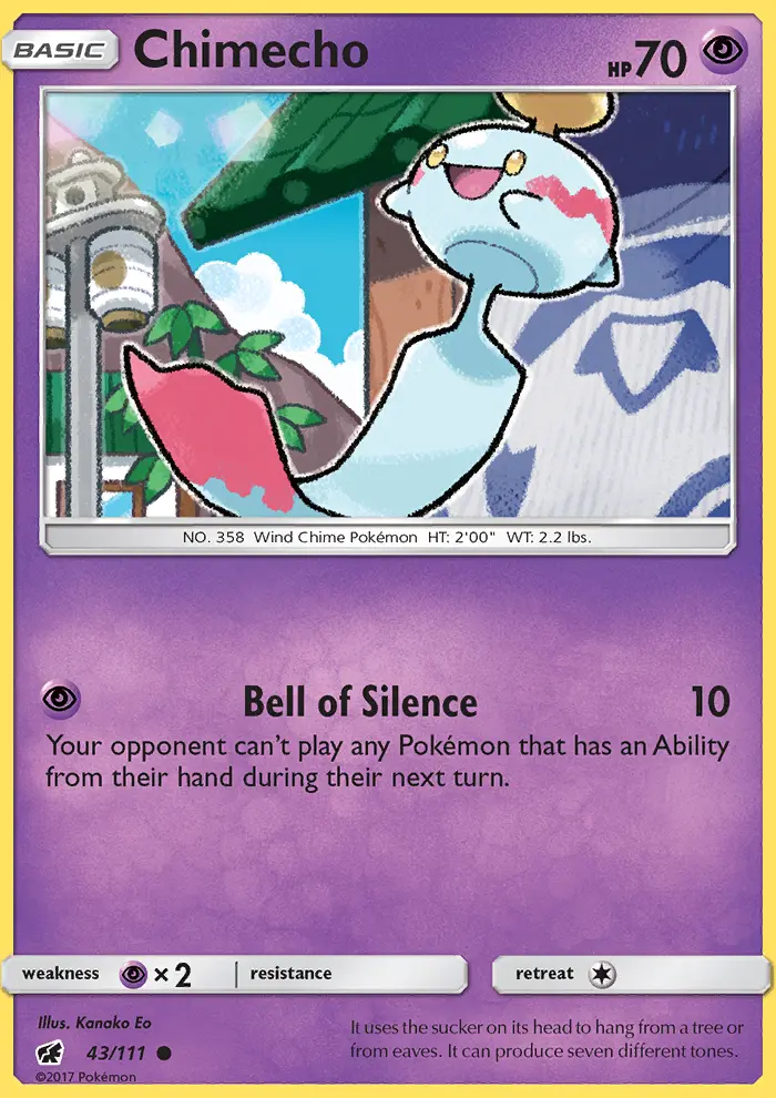 Card image of Chimecho