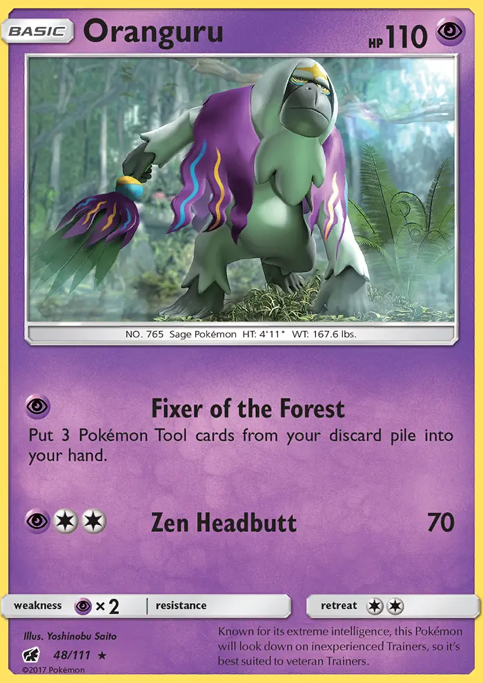 Card image of Oranguru