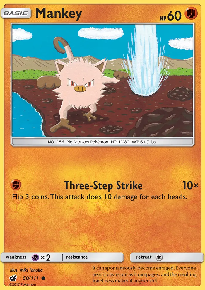 Card image of Mankey