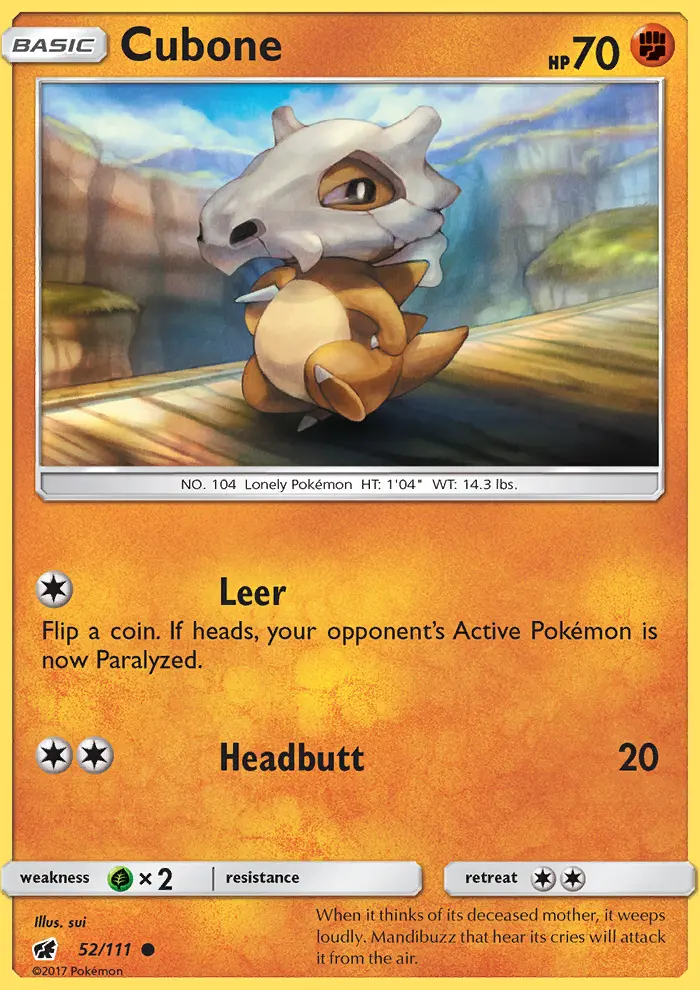 Card image of Cubone