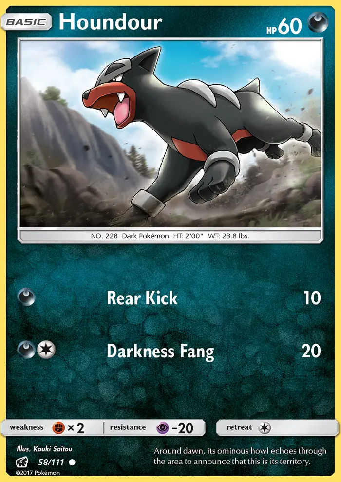Card image of Houndour