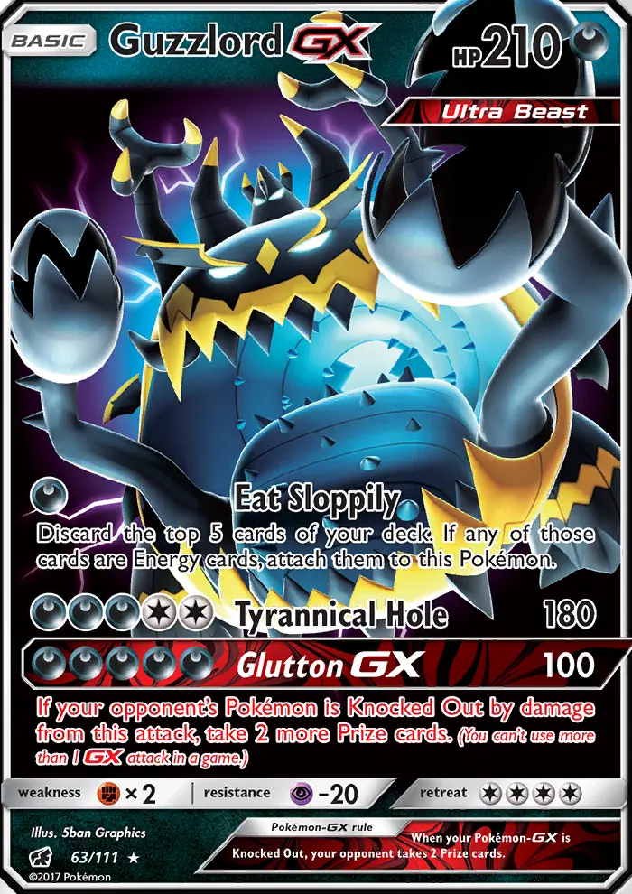 Card image of Guzzlord GX