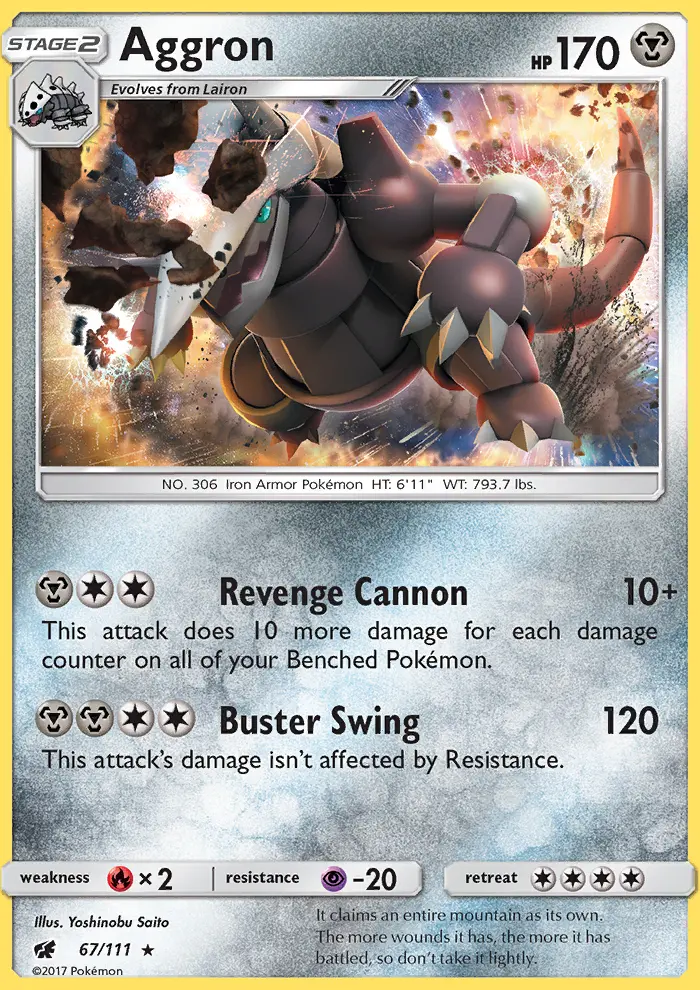 Card image of Aggron