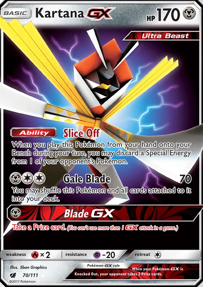 Card image of Kartana GX