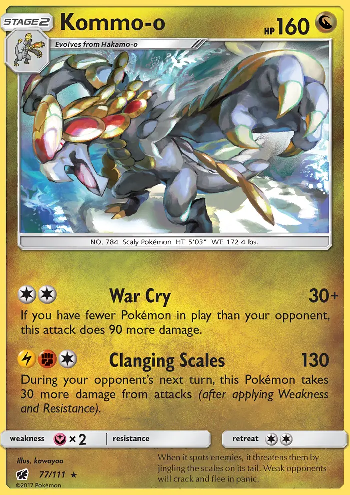 Card image of Kommo-o