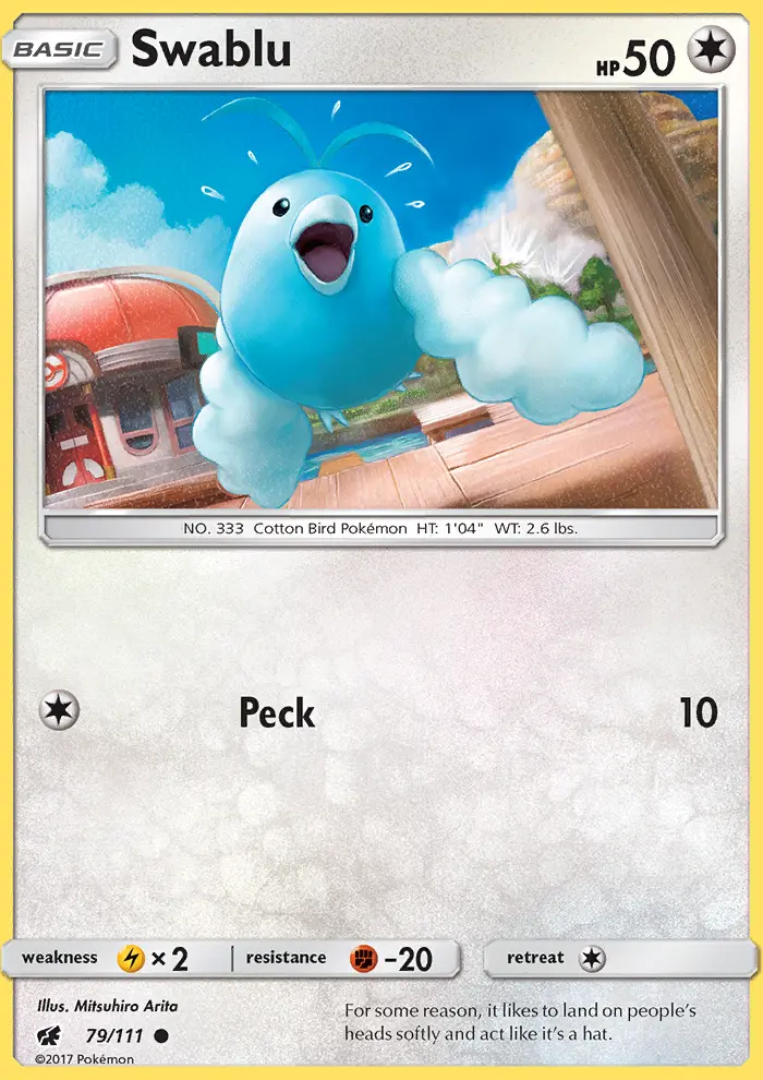 Card image of Swablu