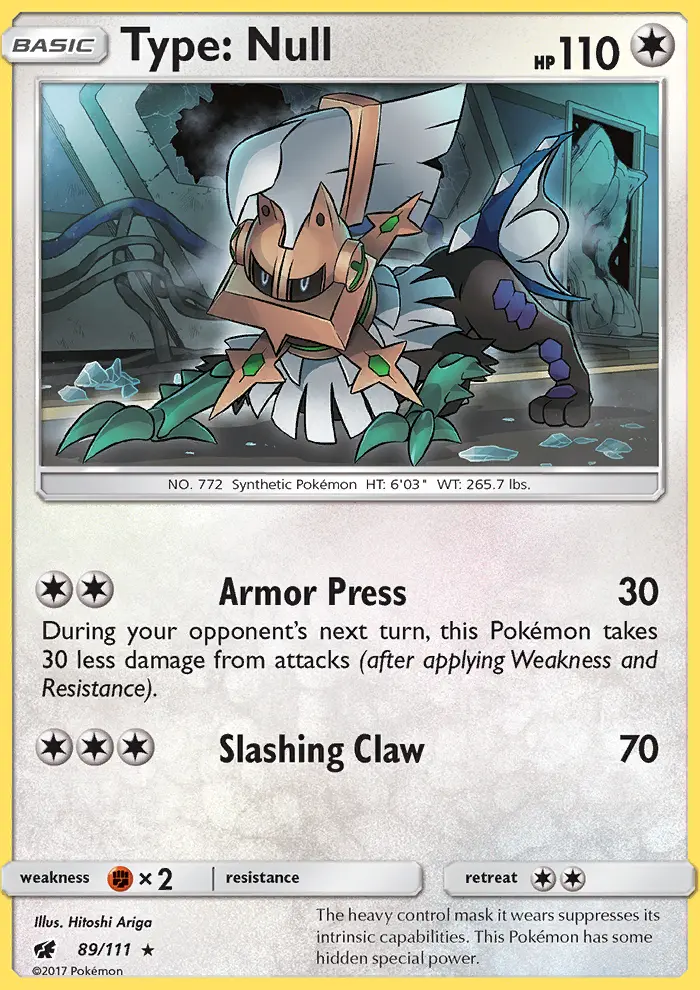 Card image of Type: Null