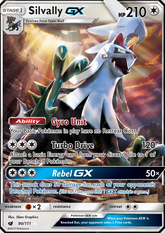 Card image of Silvally GX