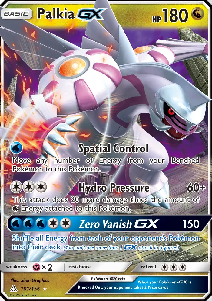 Card image of Palkia GX