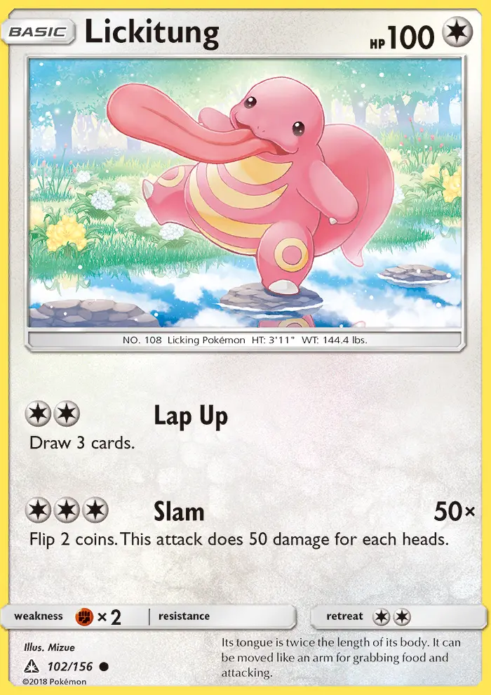 Card image of Lickitung