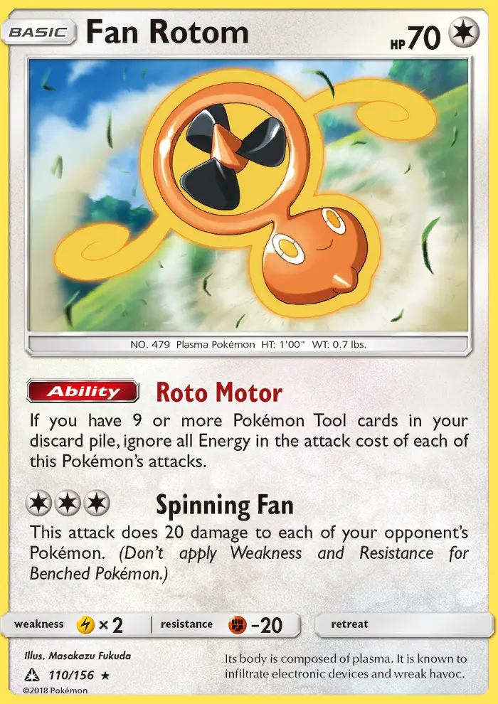 Card image of Fan Rotom