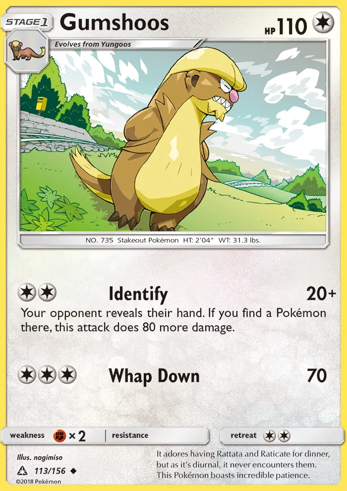 Card image of Gumshoos