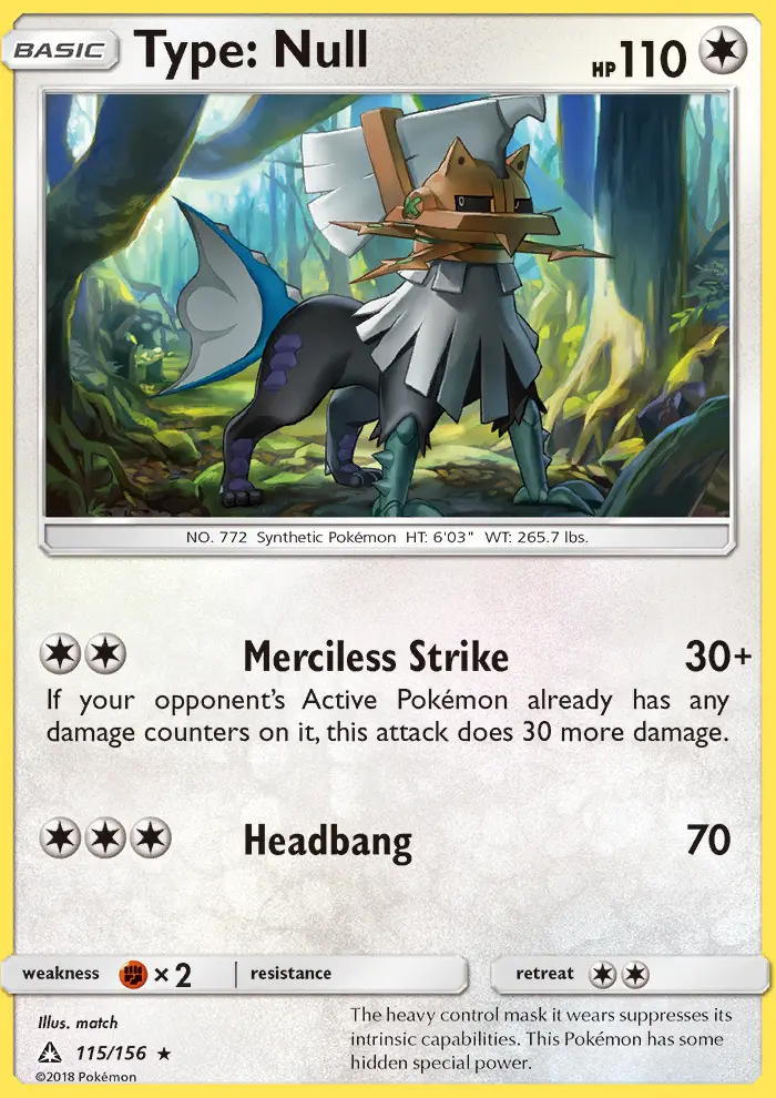 Card image of Type: Null