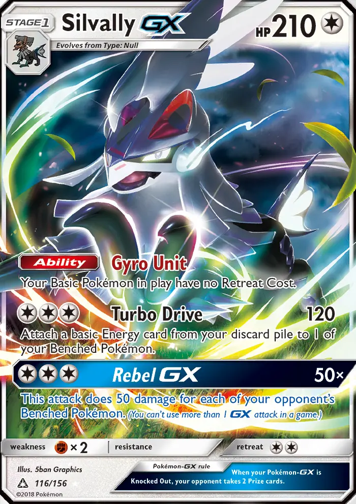 Card image of Silvally GX