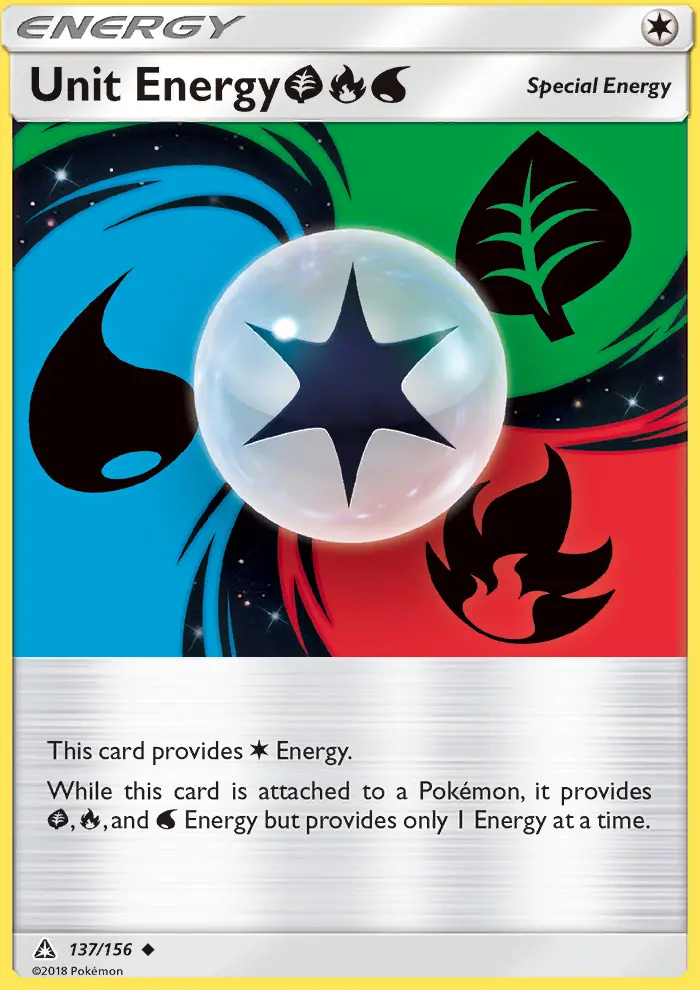 Card image of Unit Energy GrassFireWater