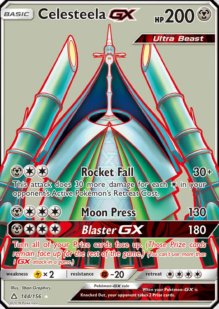 Card image of Celesteela GX