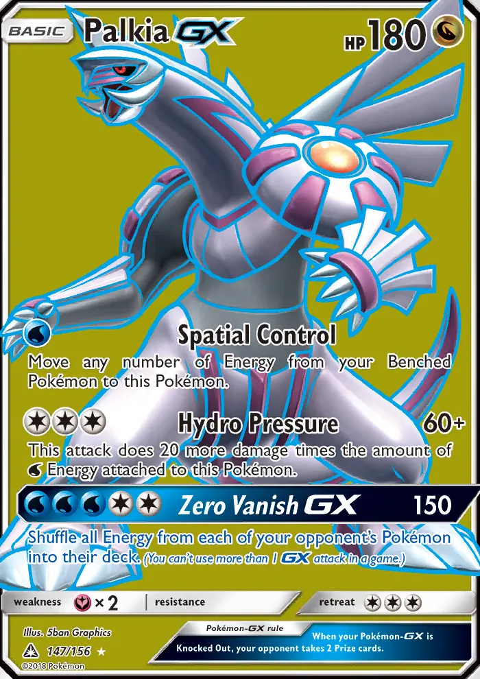 Card image of Palkia GX