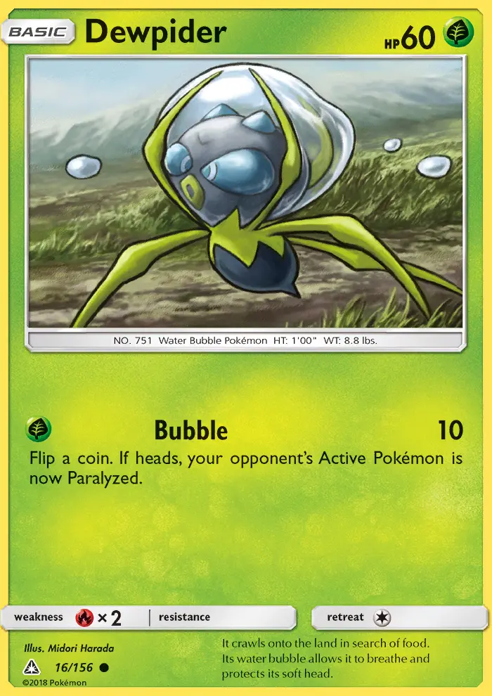 Card image of Dewpider