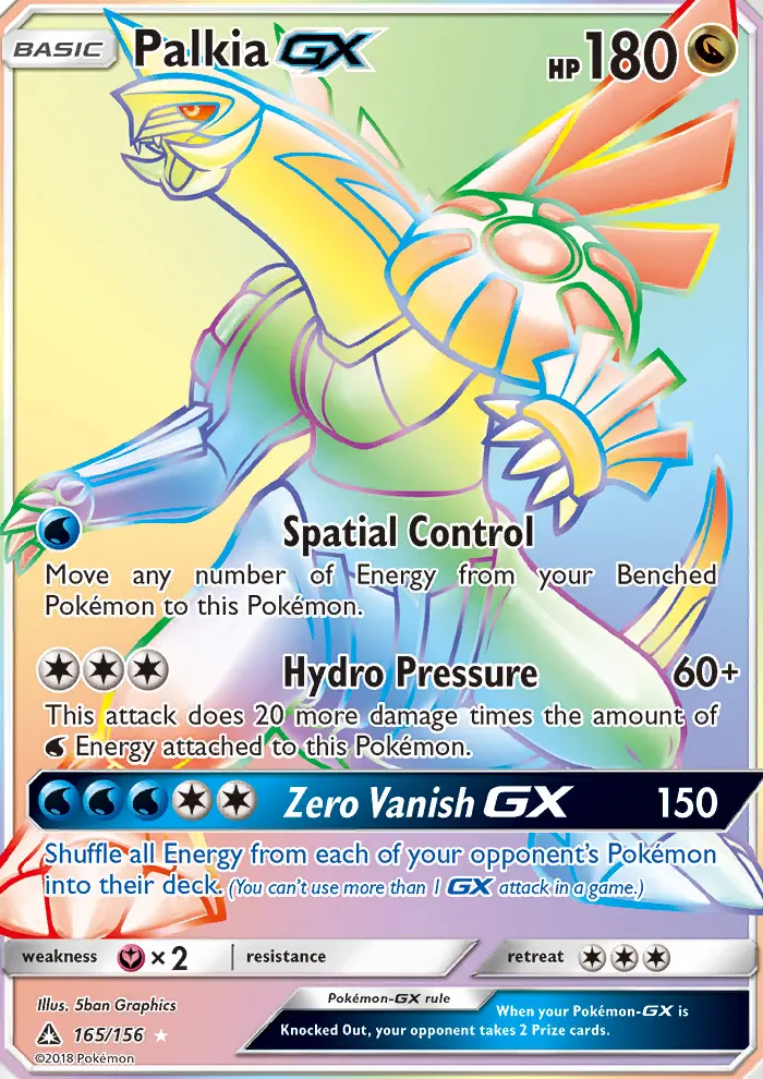 Card image of Palkia GX