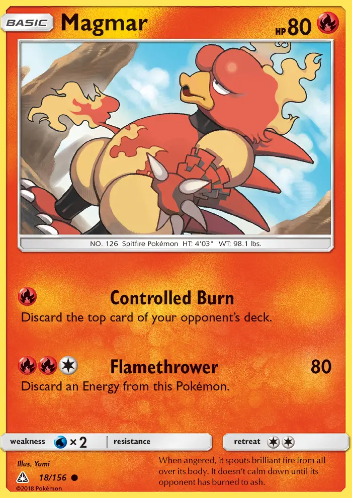 Card image of Magmar