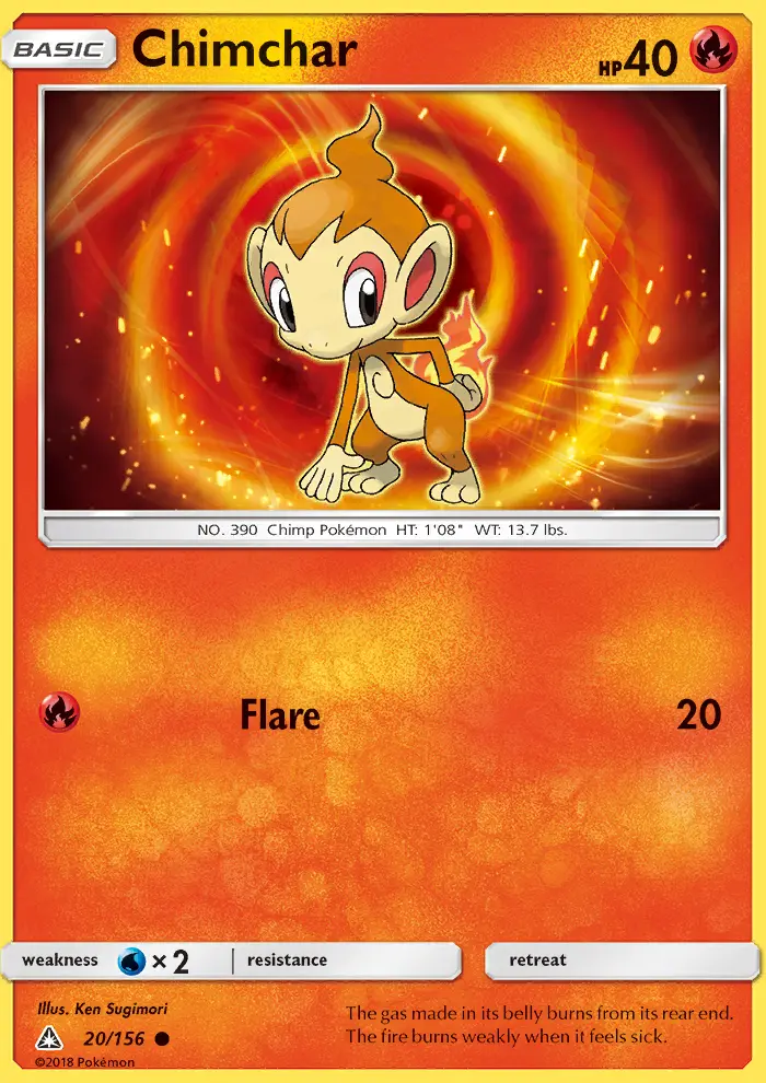 Card image of Chimchar