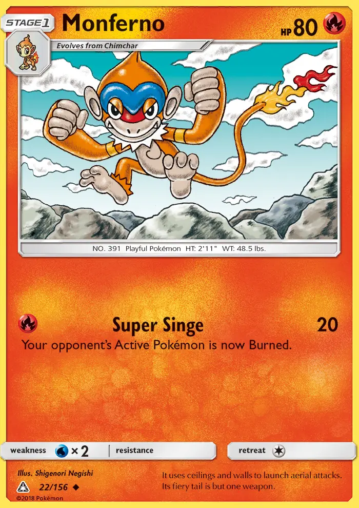 Card image of Monferno